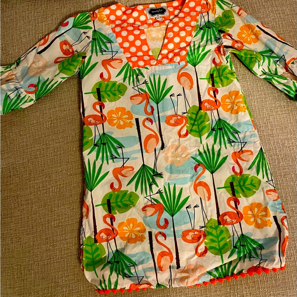 Mud pie Dress Flamingo